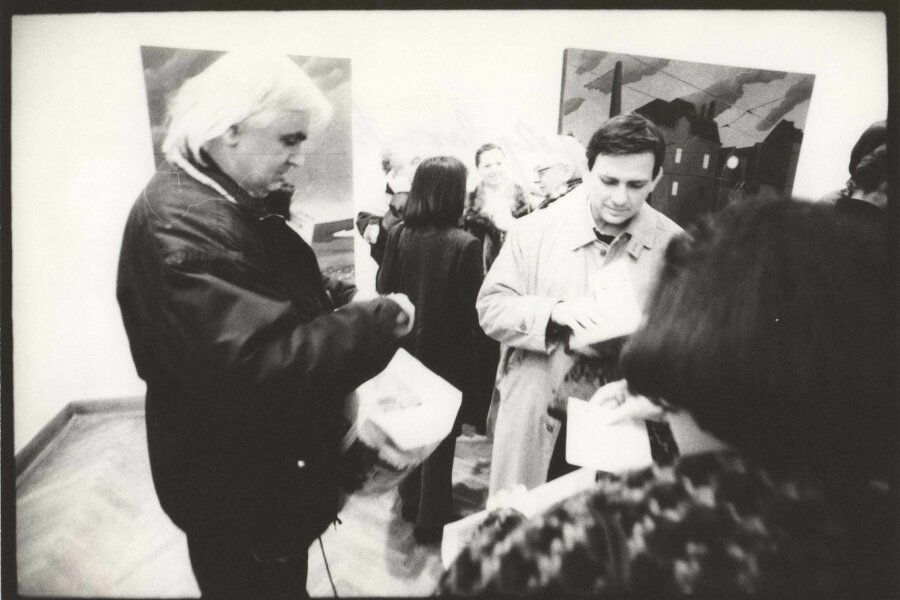 zleva: Josef Chloupek, Ivo Bindler